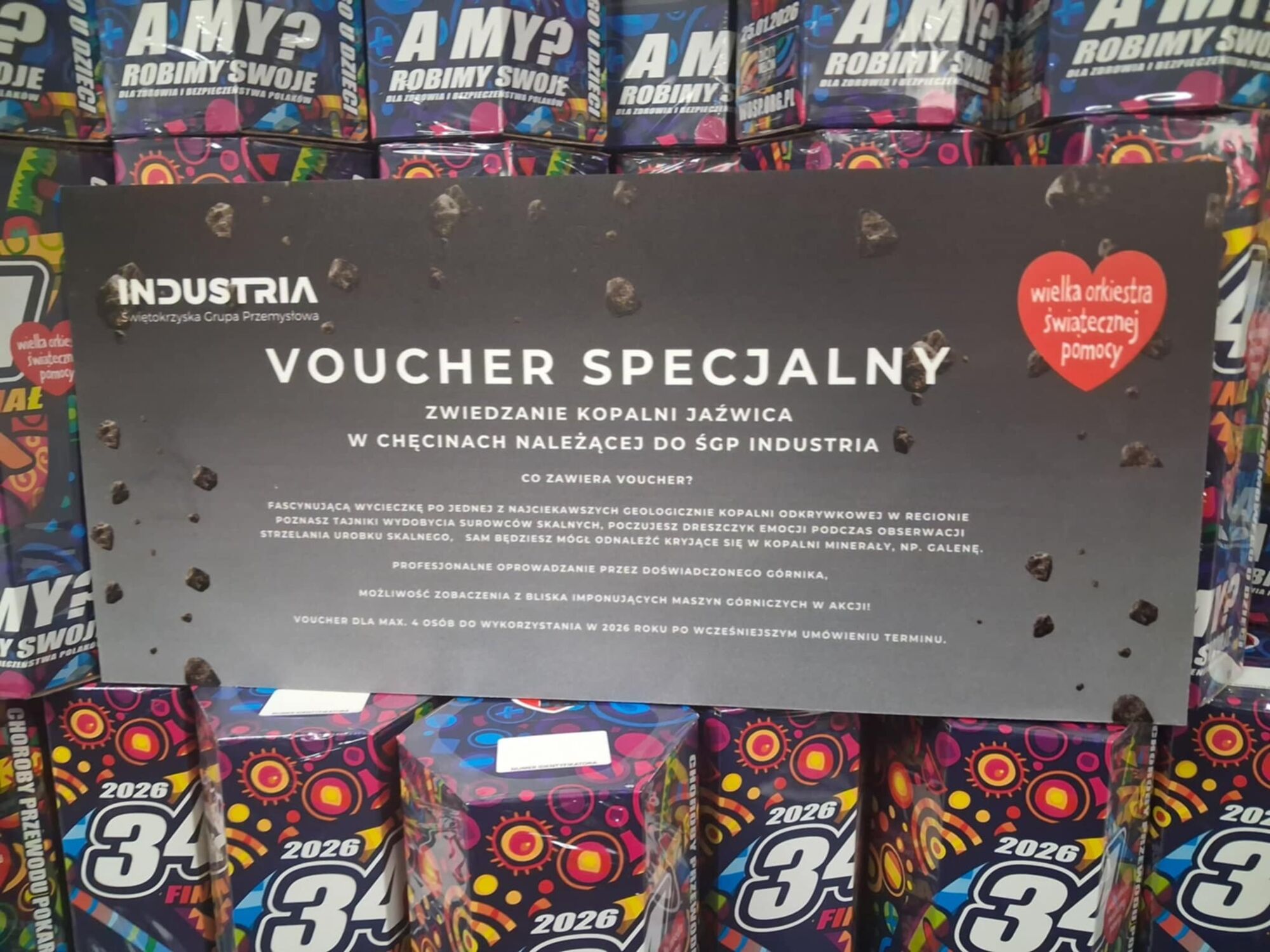 Voucher na Zwiedzanie Kopalni Jaźwica w Chęcinach