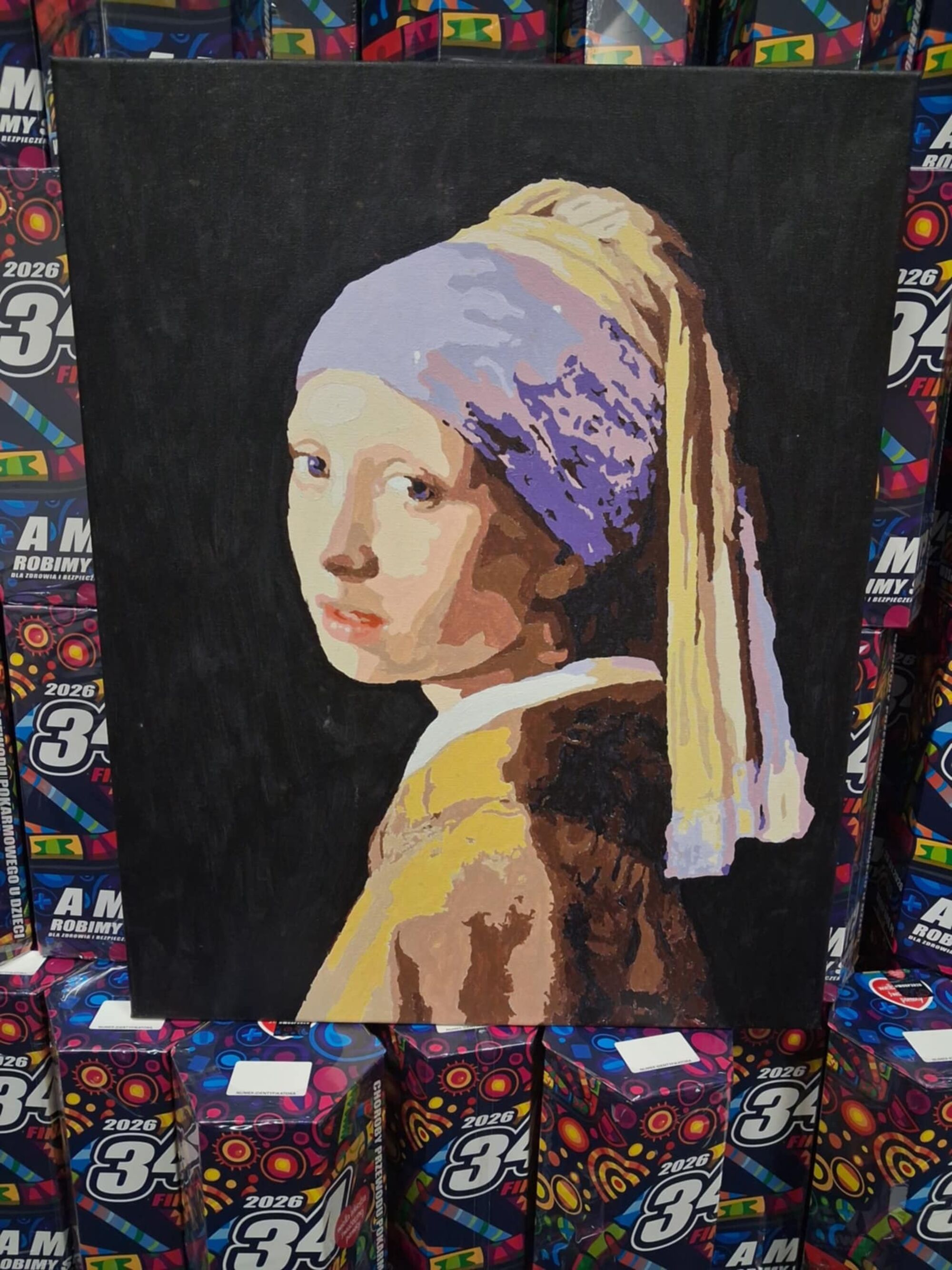 Obraz inspirowany na oryginale 