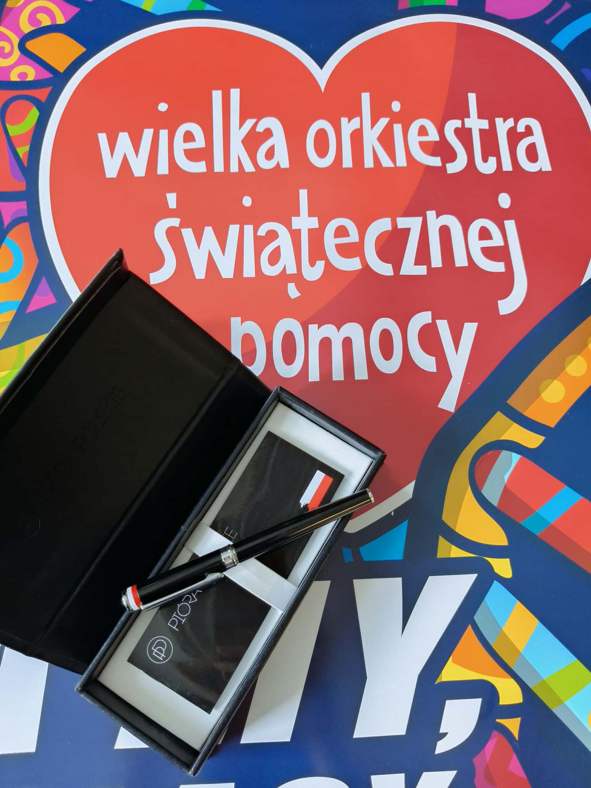 Pióro marki Pióra Polskie od dyrektora Geonatura Kielce p. Mirosława Hejduka 