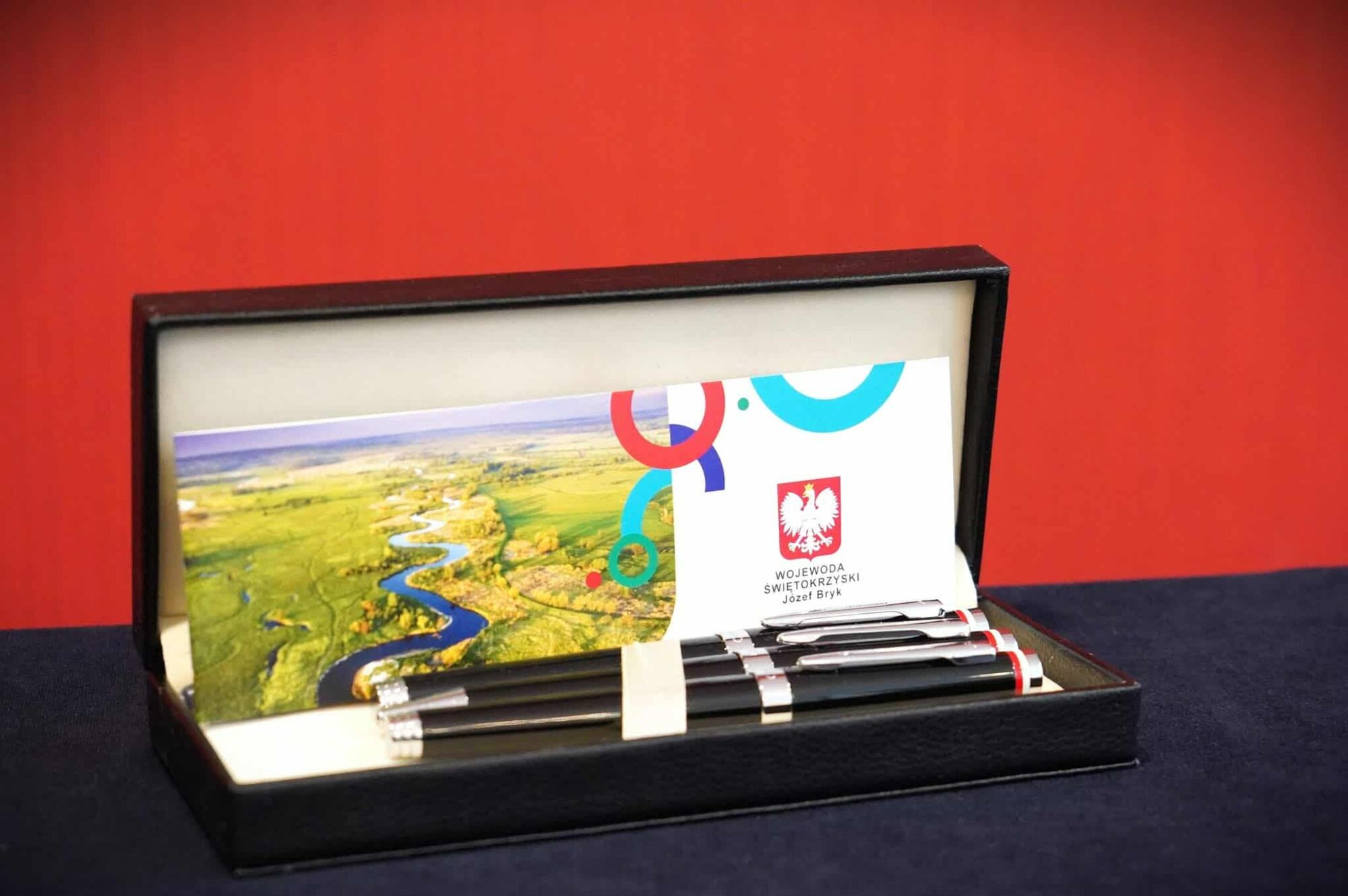 Zestaw piśmienniczy od Wojewody Świętokrzyskiego