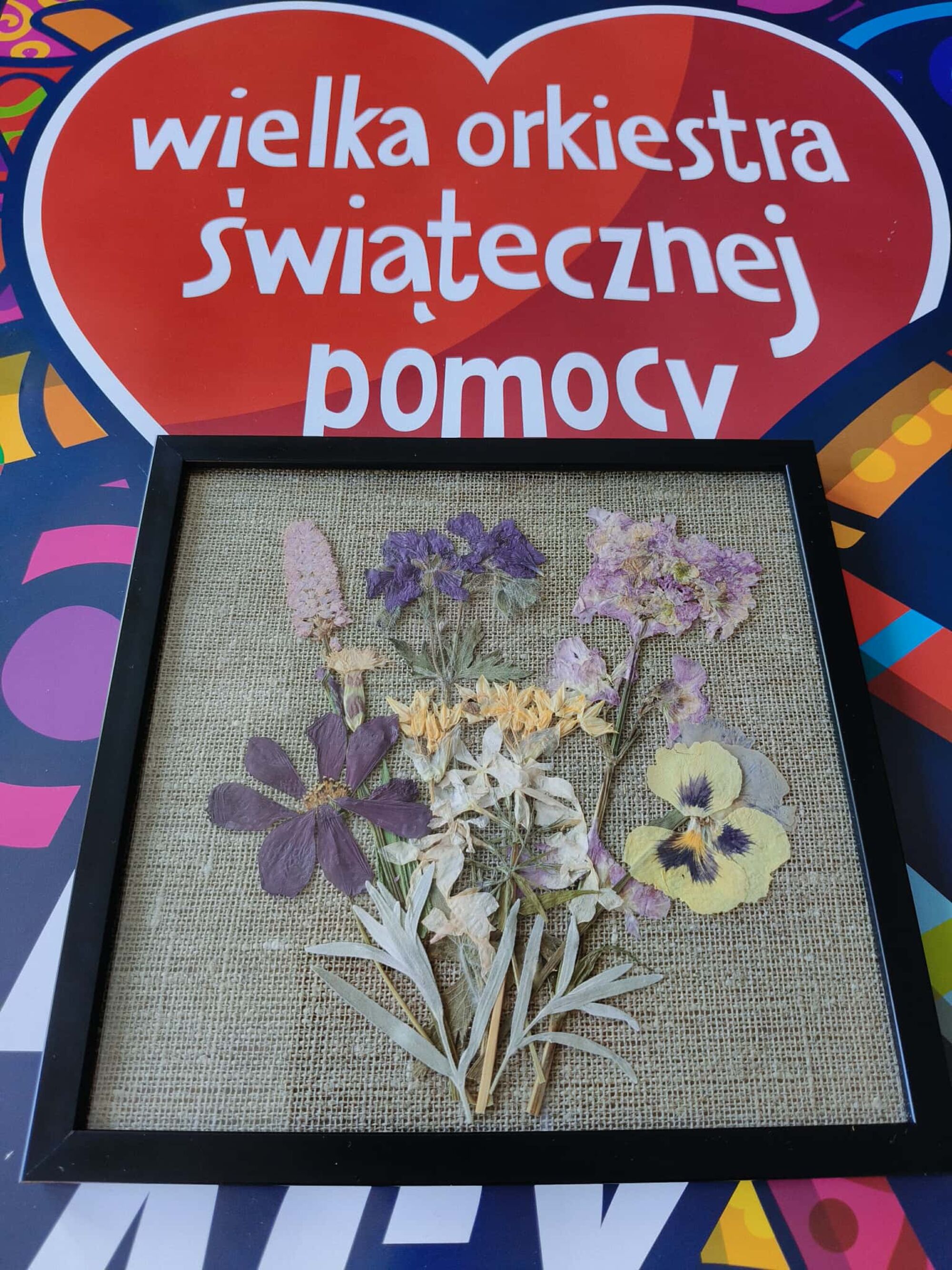 214_Obraz z suszonych kwiatów