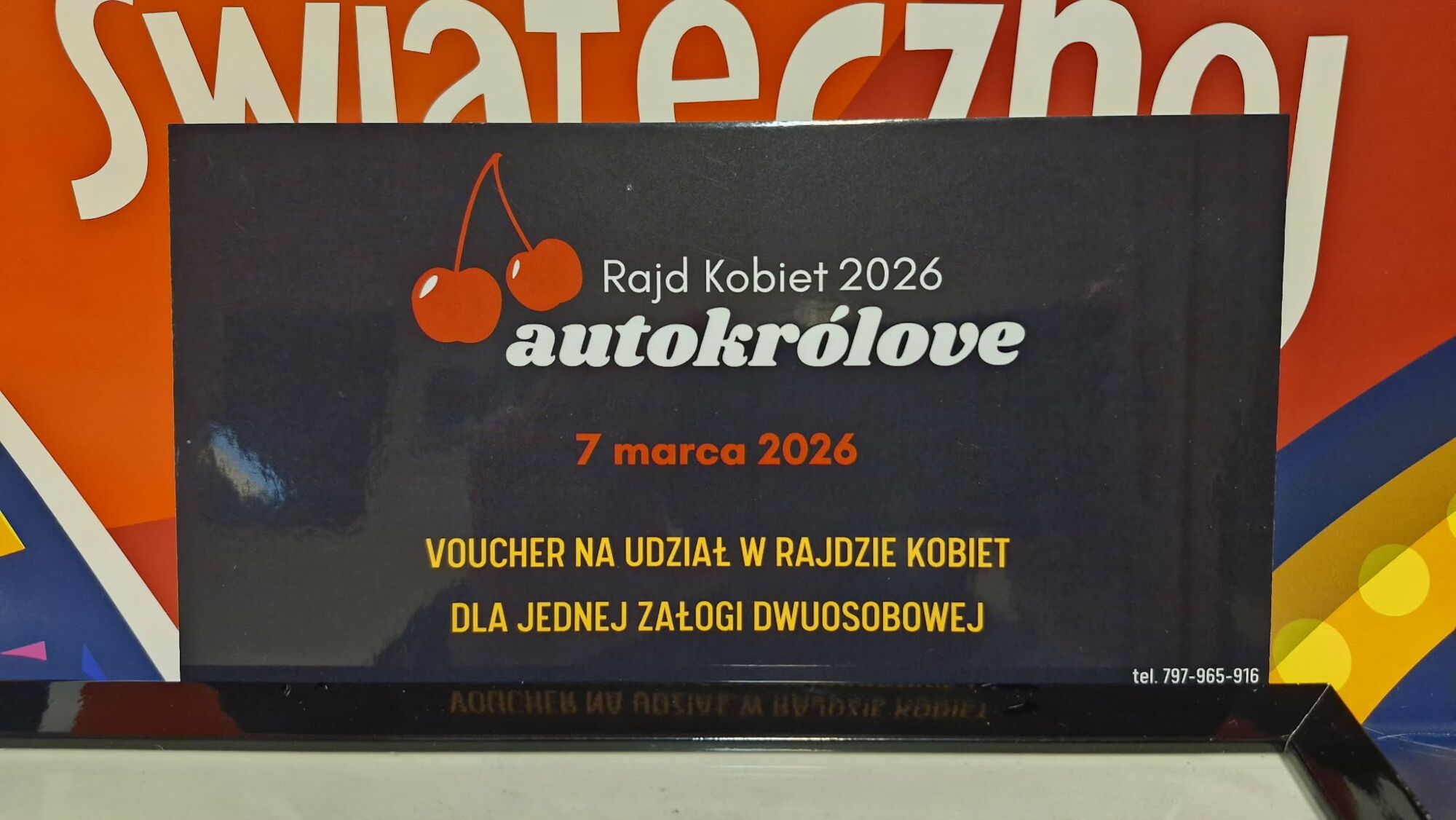 Voucher na Samochodowy Rajd Kobiet AUTOKRÓLOVE 2026 od Automobilklubu Kieleckiego