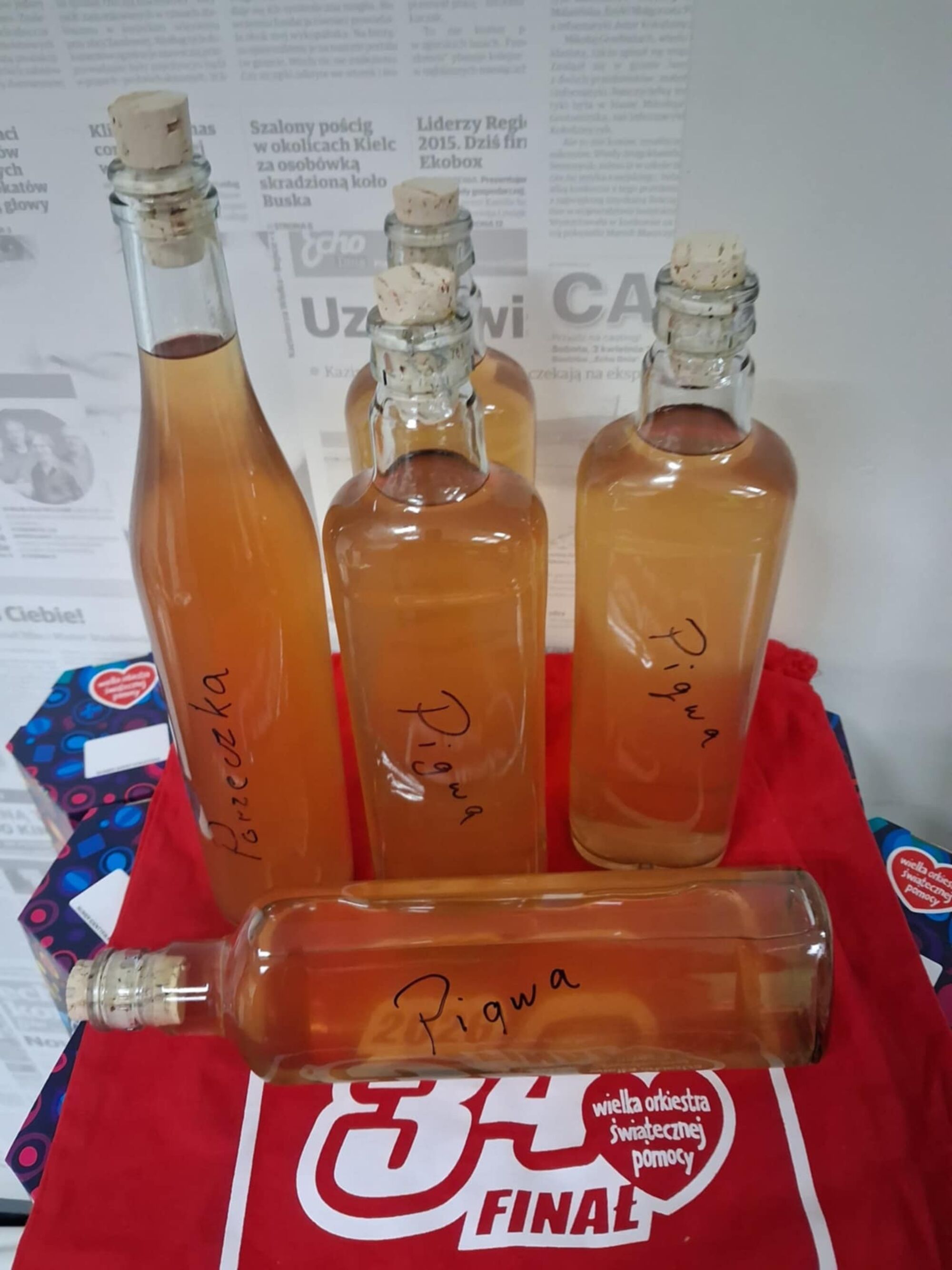 Kolekcjonerski zestaw domowych nalewek od Falaków