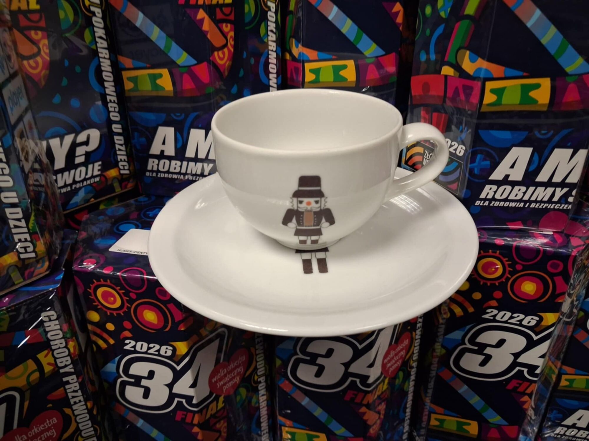 Filiżanka od Muzeum Zabawek i Zabawy