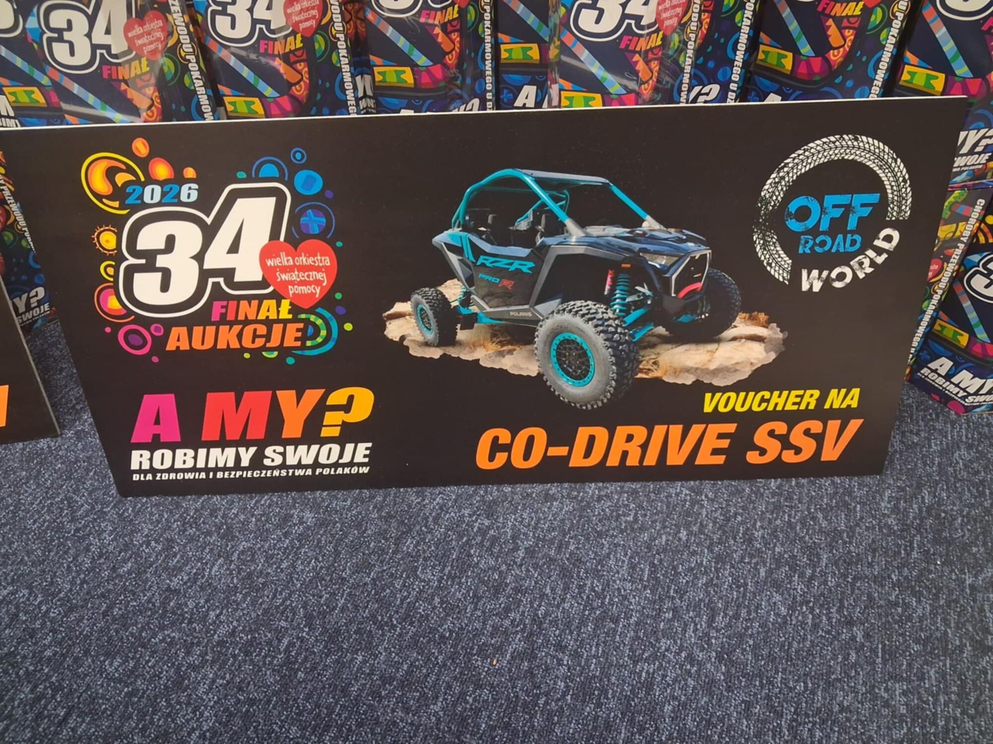 Voucher na CO-DRIVE pojazdem SSV z ekipą Polaris World