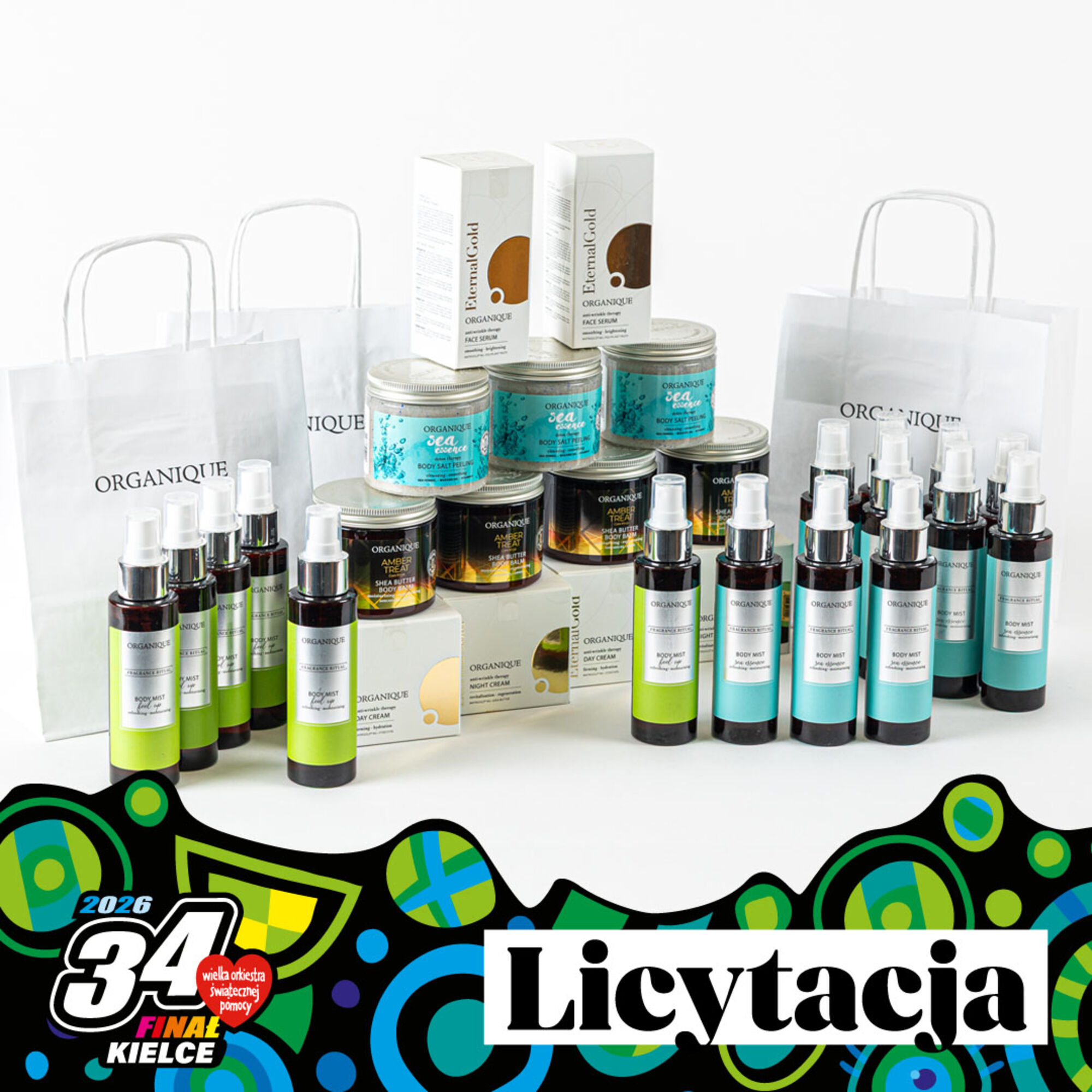 Zestaw kosmetyków od Organique 