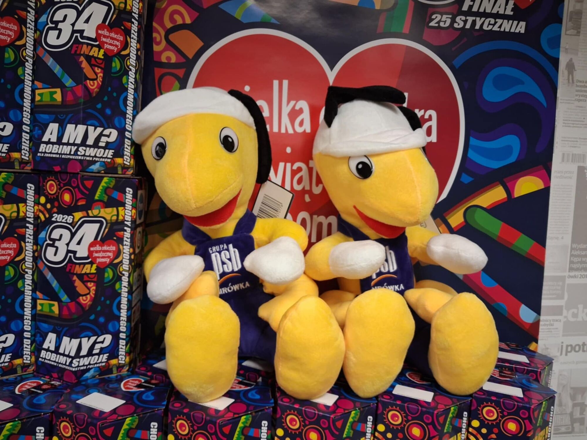 Maskotka Grupy PSM Mrówka 