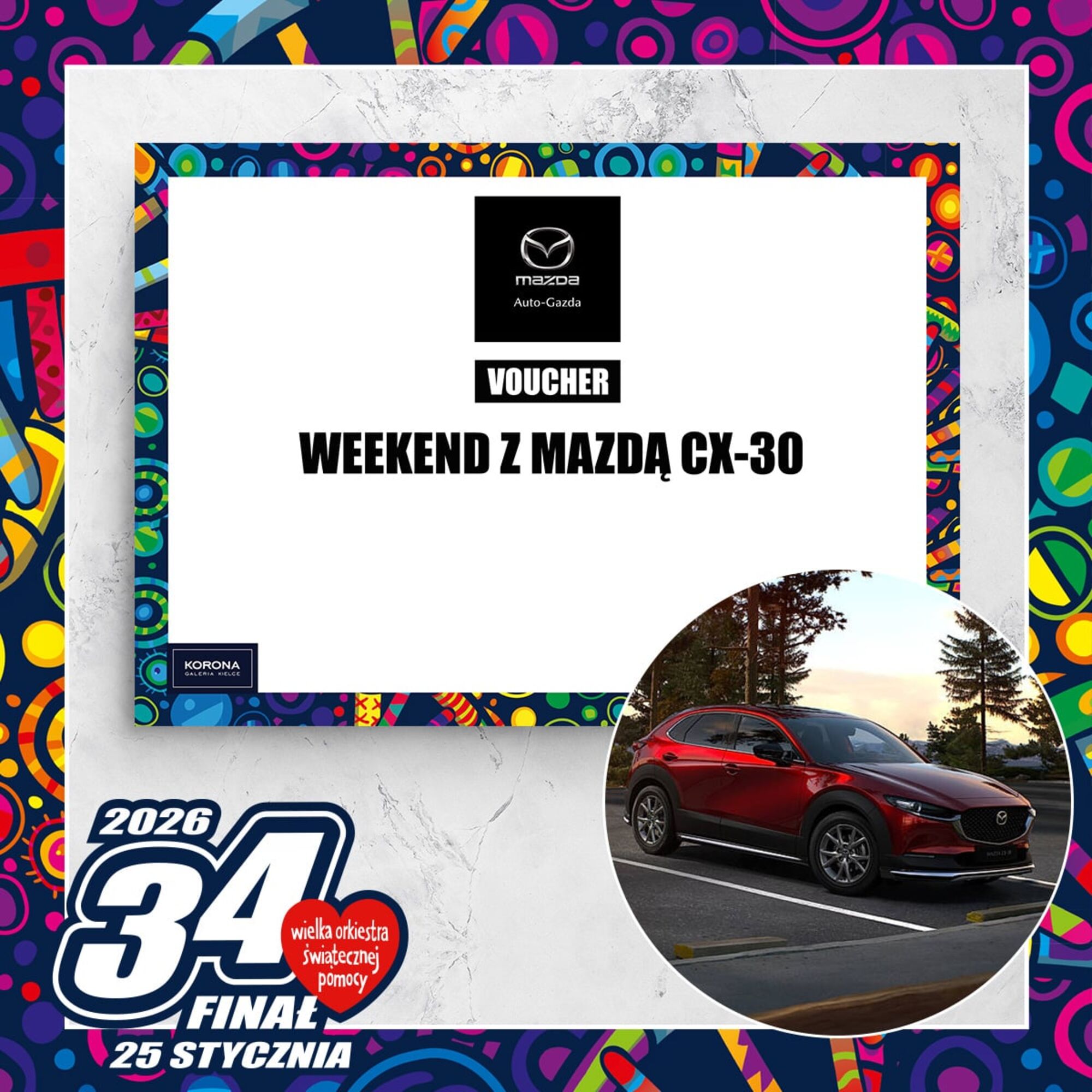 Weekend z MAZDĄ CX-30