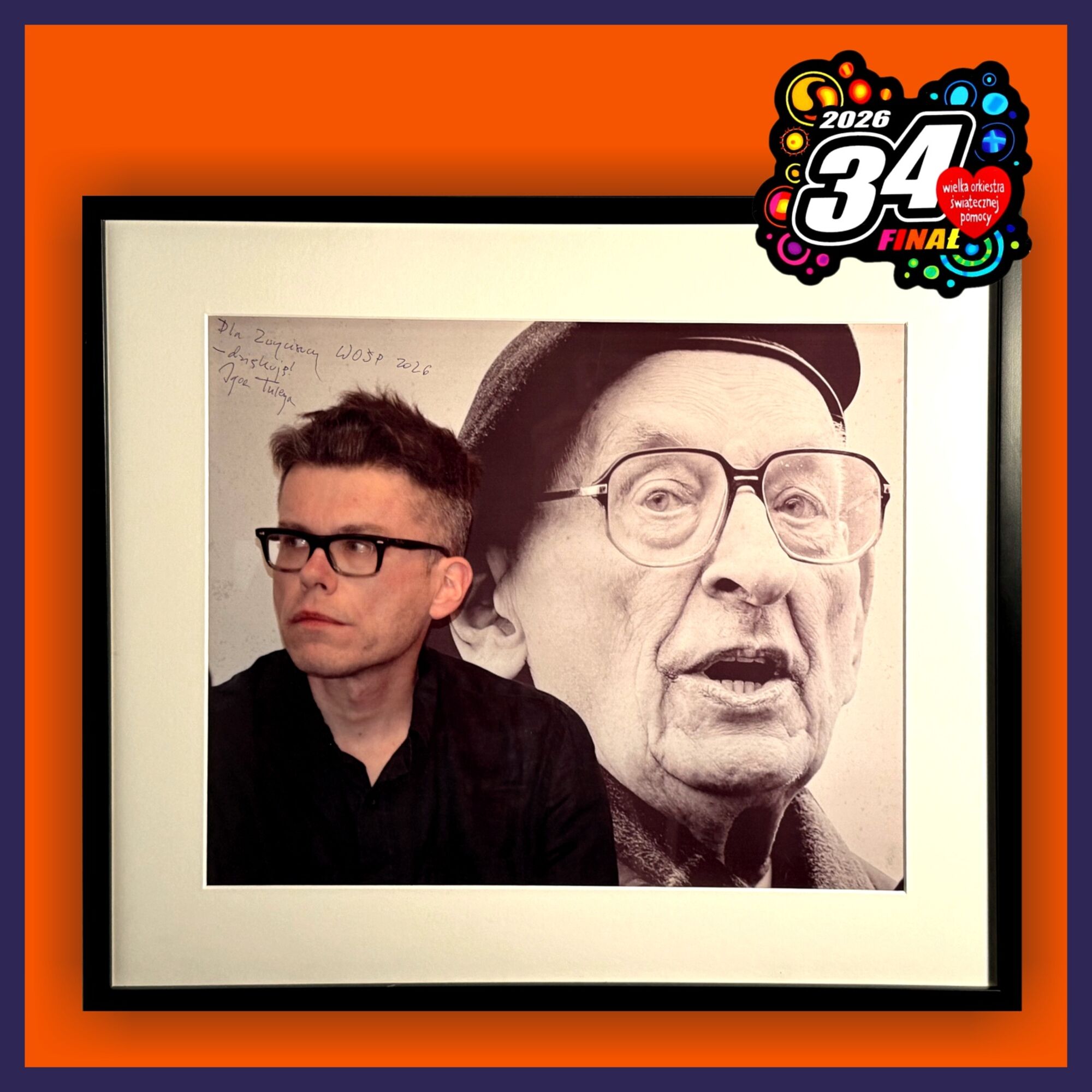 Zdjęcie Sędziego Igora Tuleyi z autografem od Świętokrzyskiego KOD