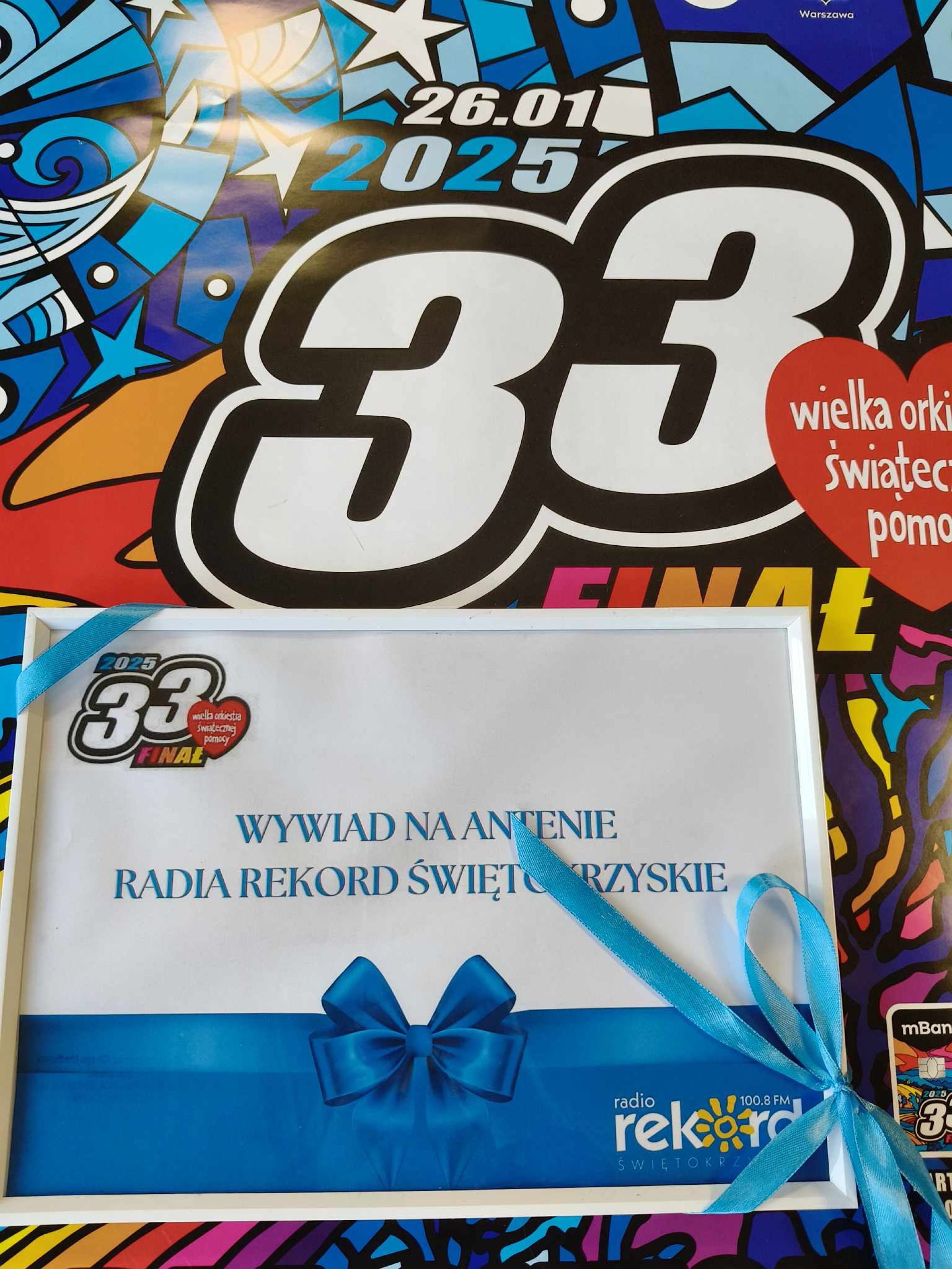 Wywiad na antenie Radio Rekord Świętokrzyskie 100.8 FM 
