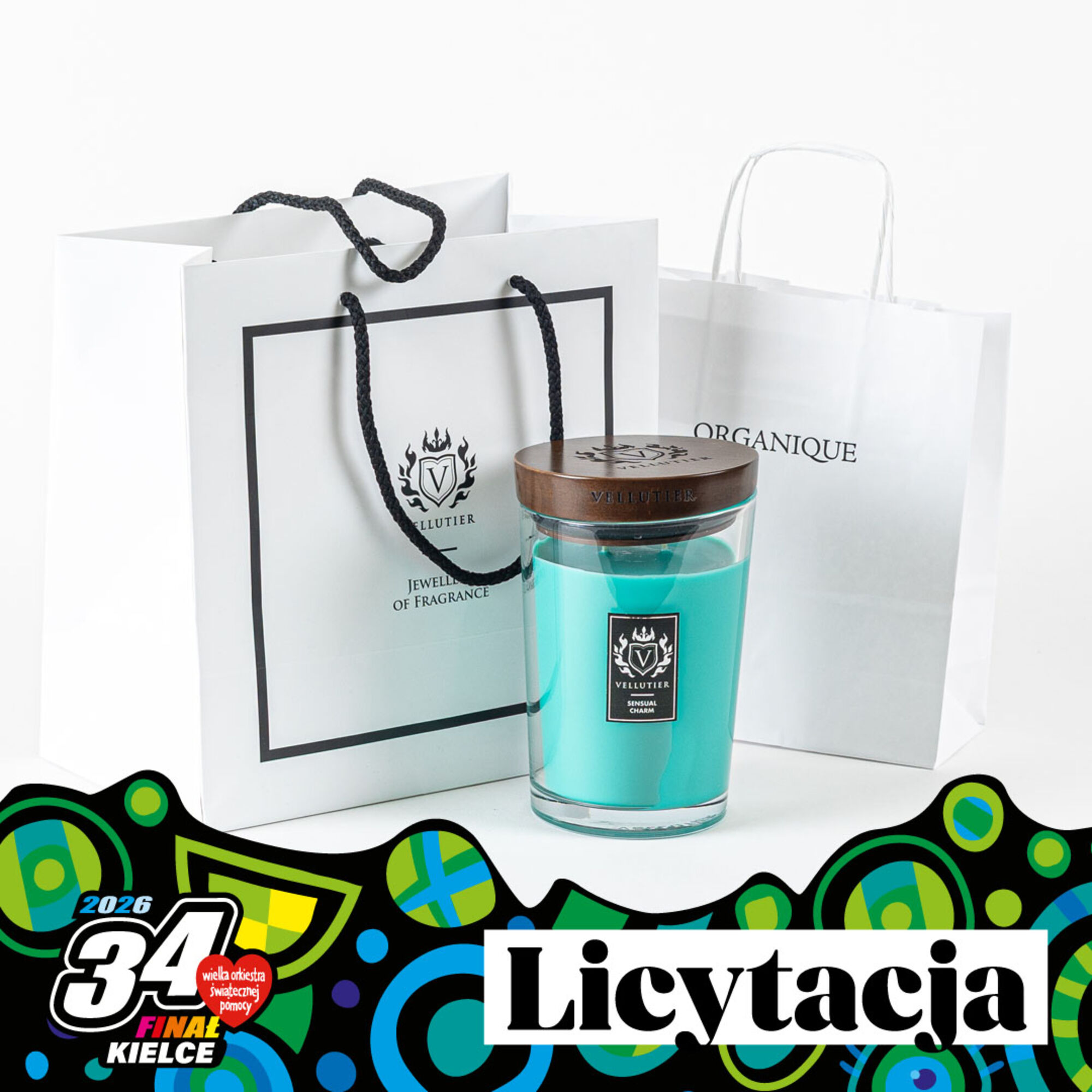 Świeca zapachowa od sklepu Organique 