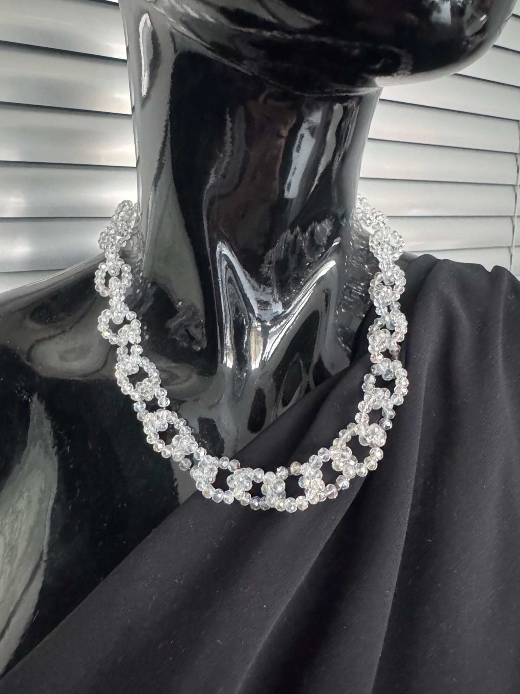 Naszyjnik z kryształów górskich SEYES