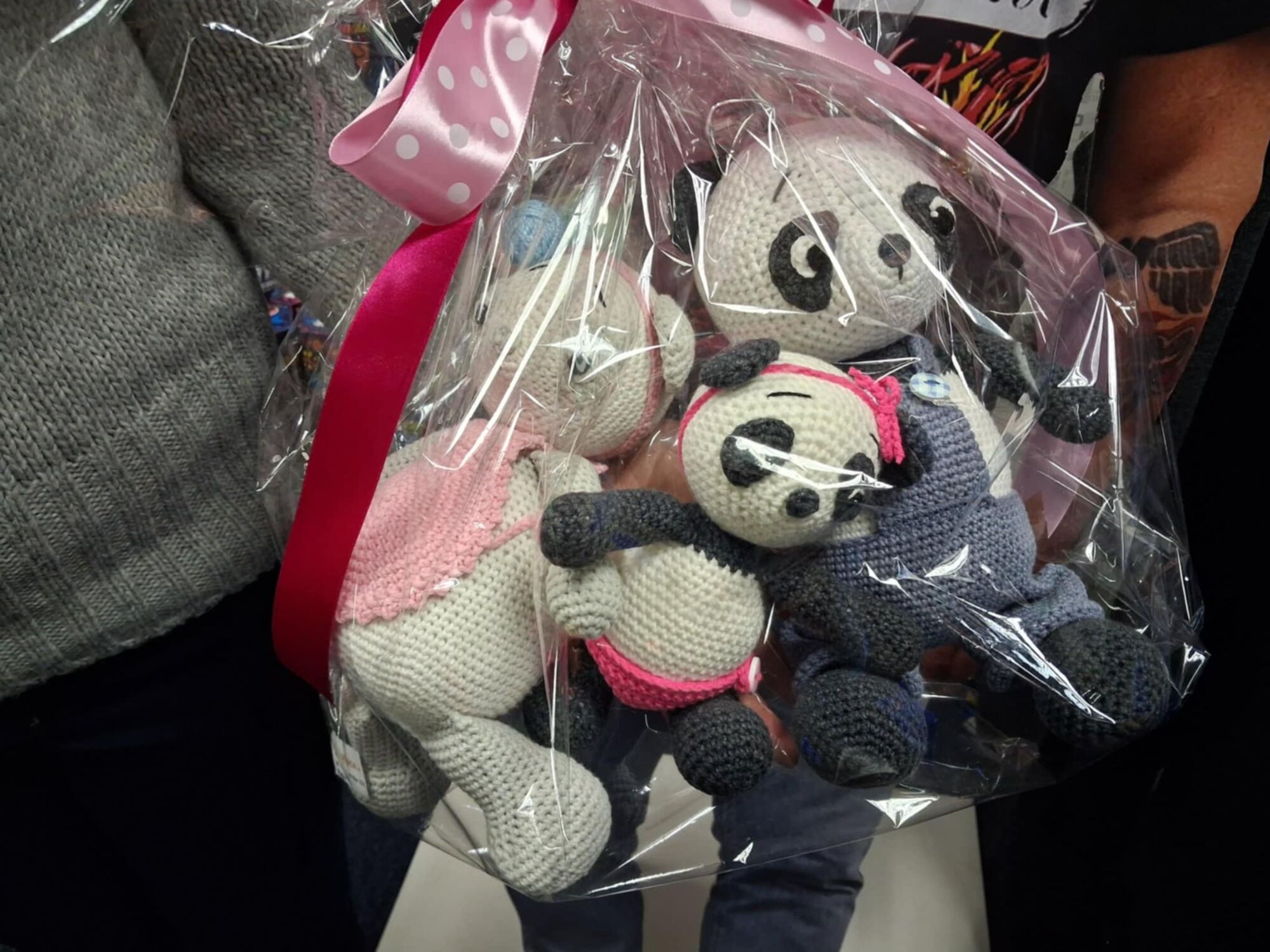 Rodzina misiaczków Panda