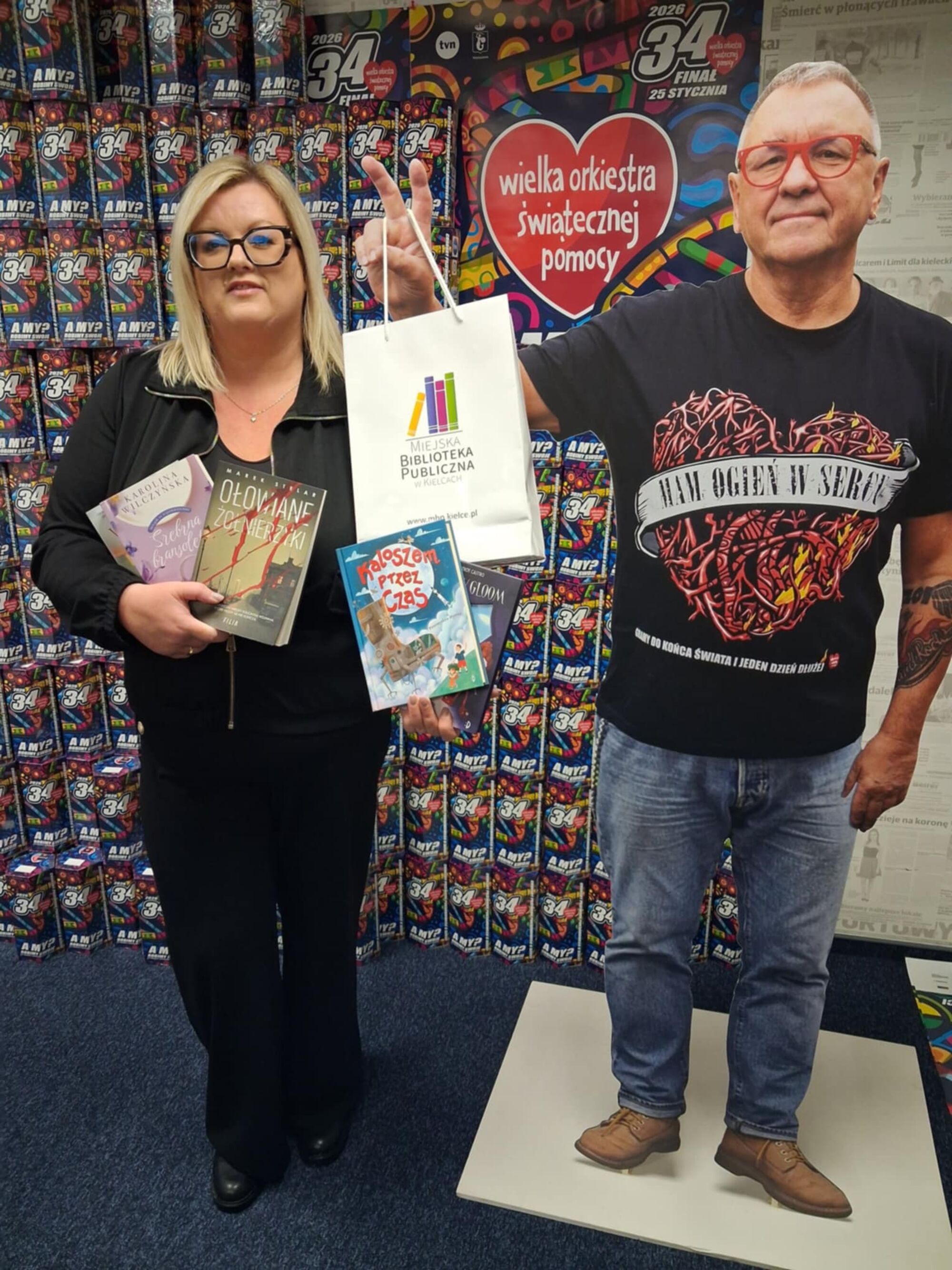 Zestaw książek dla całej rodziny od Miejskiej Biblioteki Publicznej w Kielcach