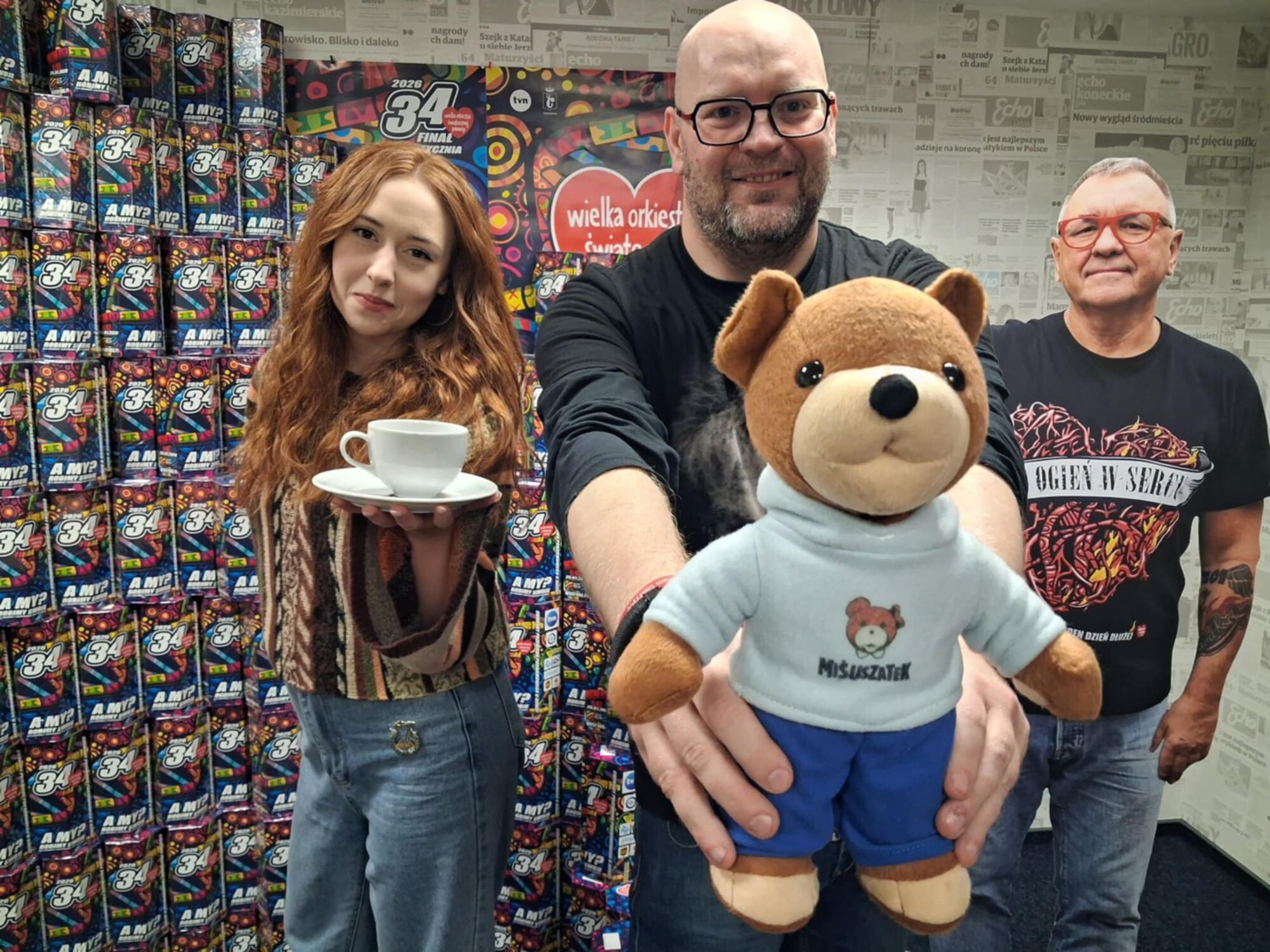 Miś Uszatek - maskotka