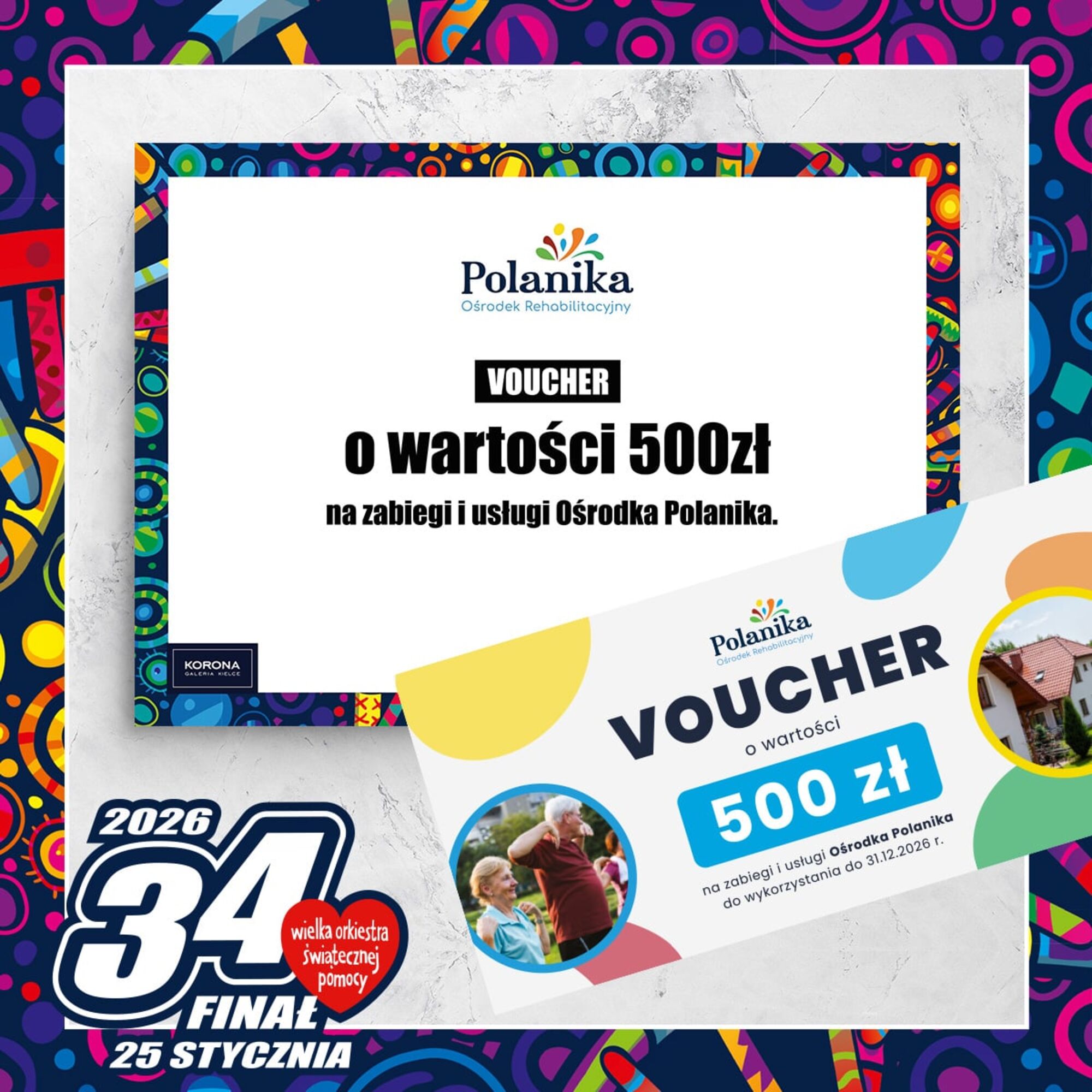 2 x Voucher po 500 zł do Polaniki