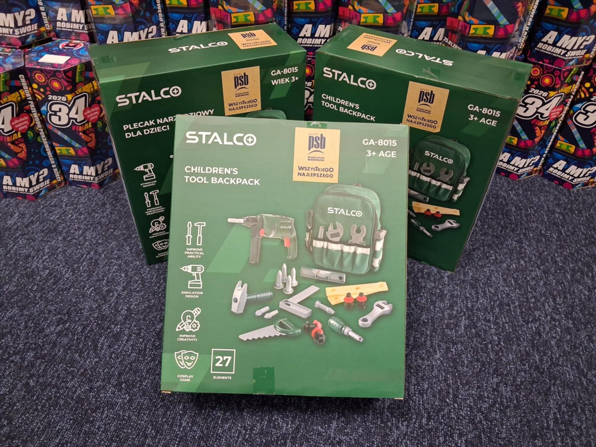 Plecak narzędziowy dla dzieci od Grupy PSB Mrówka