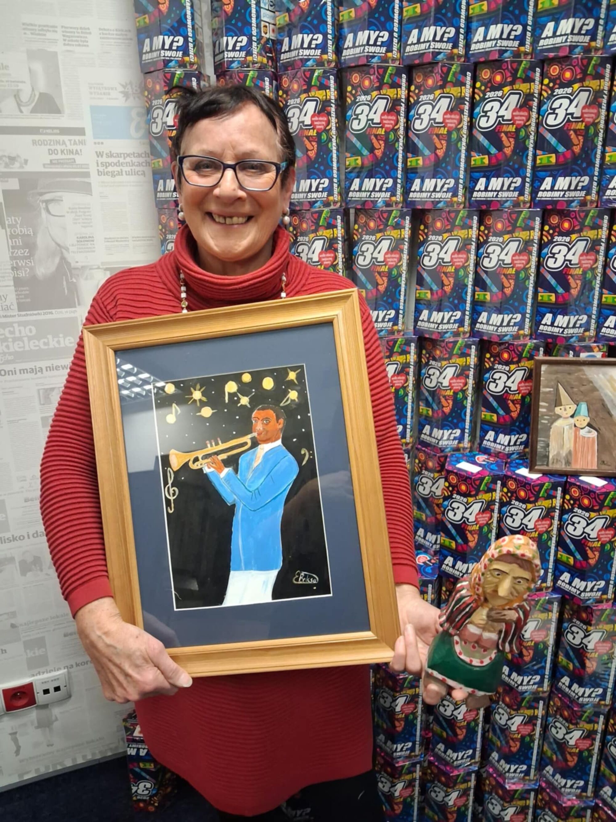 Louis Amstrong – autorska praca Elżbiety Boksy