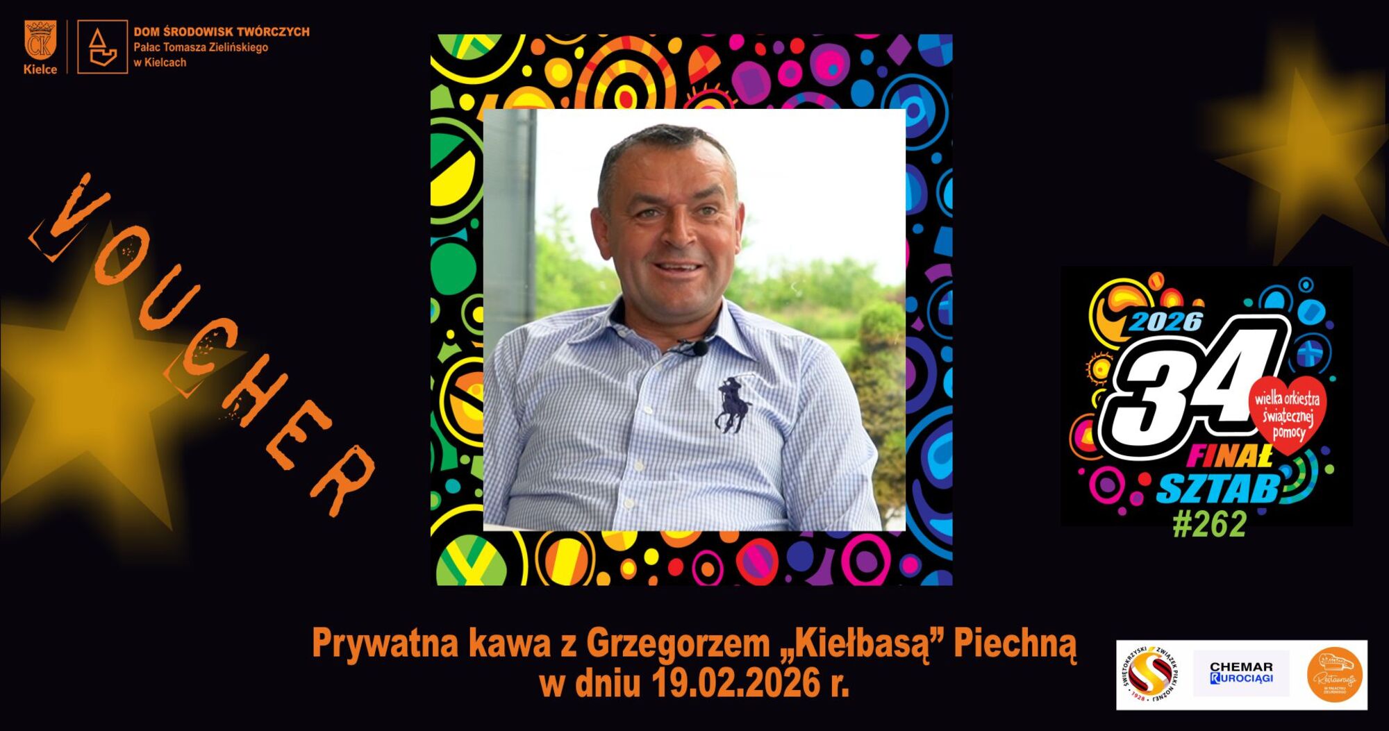 Prywatna kawa z Grzegorzem „Kiełbasą” Piechną